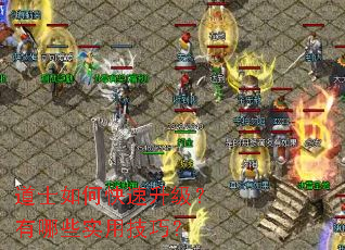 道士如何快速升级?有哪些实用技巧? 道士如何快速升级?有哪些实用技巧?