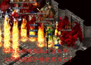 传奇私服电脑私sf发布网如何快速提升角色战斗力? 传奇私服电脑私sf发布网如何快速提升角色战斗力?