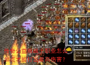 传奇公益服战士职业怎么加点才能打出最高伤害? 传奇公益服战士职业怎么加点才能打出最高伤害?