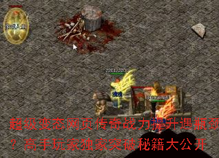 超级变态网页传奇战力提升遇瓶颈?高手玩家独家突破秘籍大公开 超级变态网页传奇战力提升遇瓶颈?高手玩家独家突破秘籍大公开