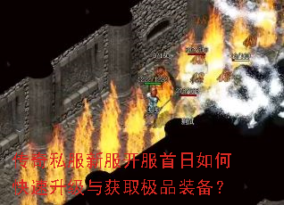 传奇私服新服开服首日如何快速升级与获取极品装备? 传奇私服新服开服首日如何快速升级与获取极品装备?
