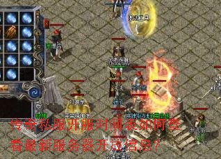 ����˽������ʱ�����β鿴���·�����������Ϣ��