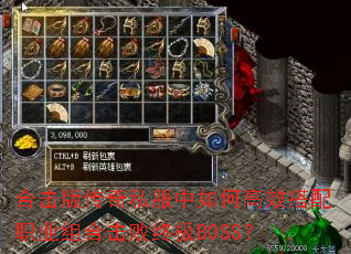 �ϻ��洫��˽������θ�Ч����ְҵ��ϻ����ռ�BOSS��