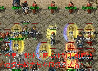 ʥ�ʵ�ְҵ����˽��������ο�������ս�����ȡ��Ʒװ����