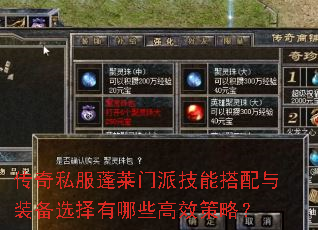 ����˽���������ɼ��ܴ�����װ��ѡ������Щ��Ч���ԣ�