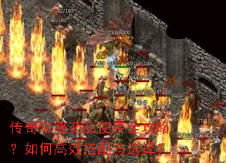 传奇私服药品使用全攻略?如何高效搭配与选择? 传奇私服药品使用全攻略?如何高效搭配与选择?