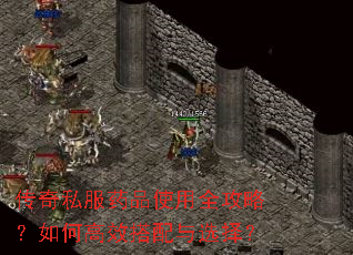 传奇私服药品使用全攻略?如何高效搭配与选择? 传奇私服药品使用全攻略?如何高效搭配与选择?